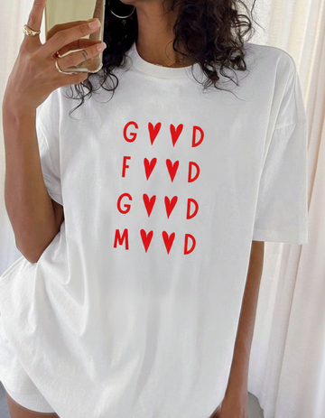 GOOD MOOD OVERSIZED T-SHIRT