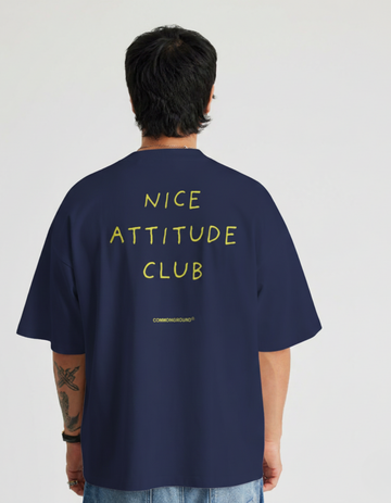 NICE ATTITUDE OVERSIZED T-SHIRT