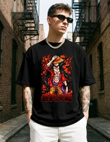 ONE PIECE LUFFY REGULAR T-SHIRT