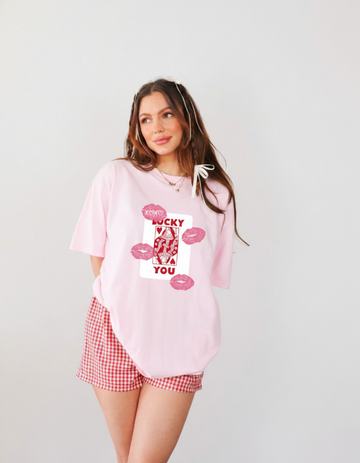 LUCKY LUCK OVERSIZED T-SHIRT