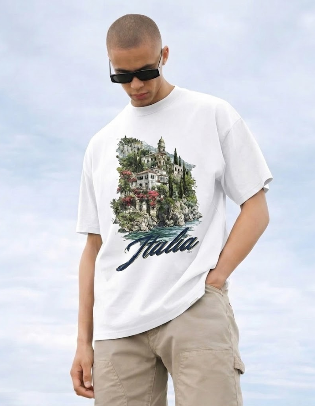 ITALIA OVERSIZED T-SHIRT