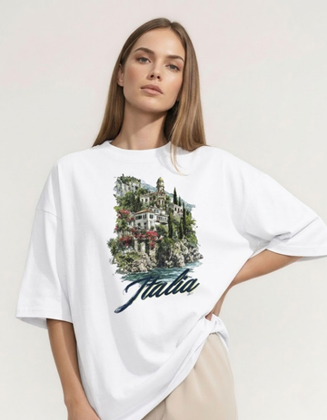 ITALIA OVERSIZED T-SHIRT