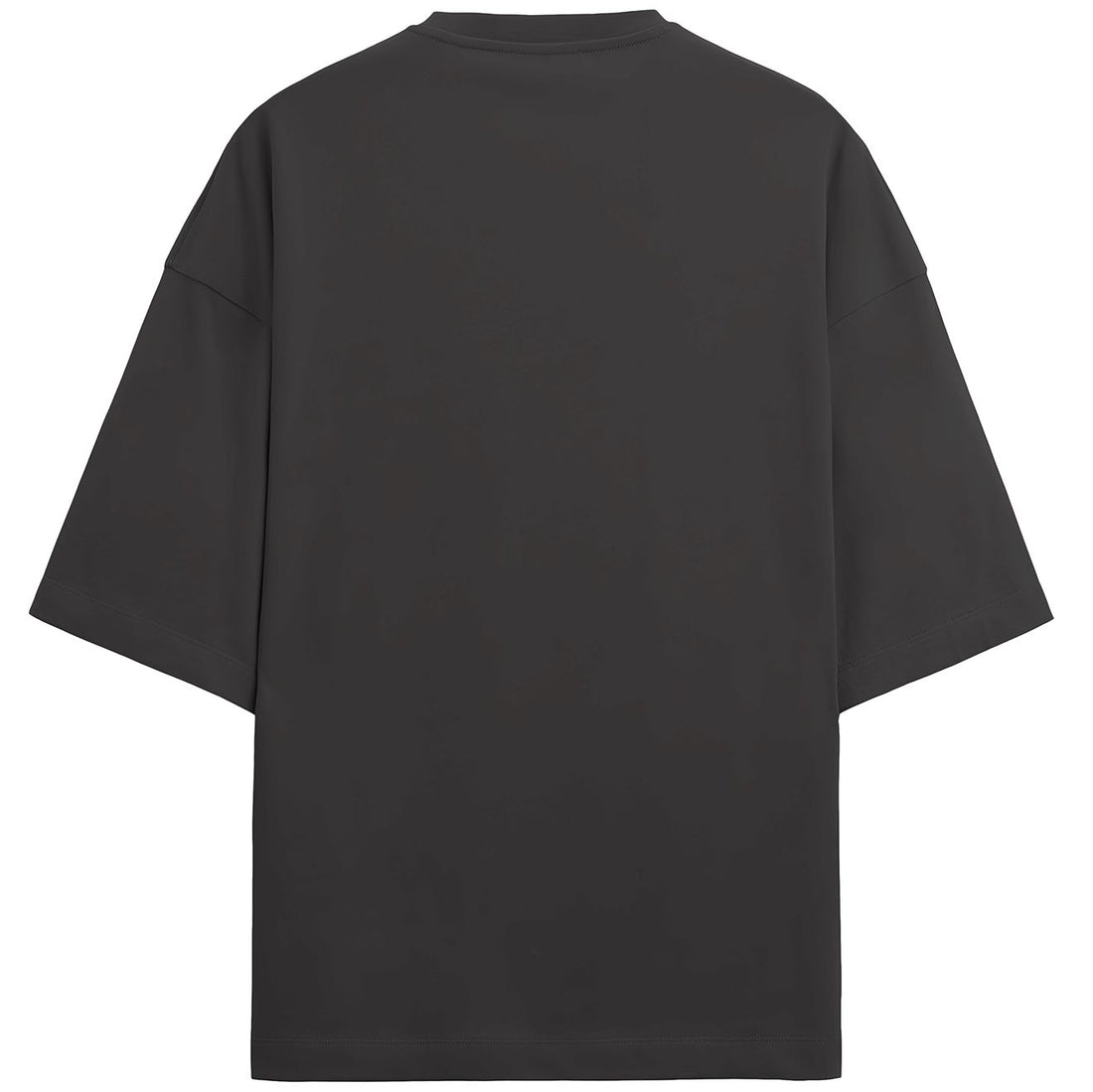 BLACK TERRY OVERSIZED T-SHIRT