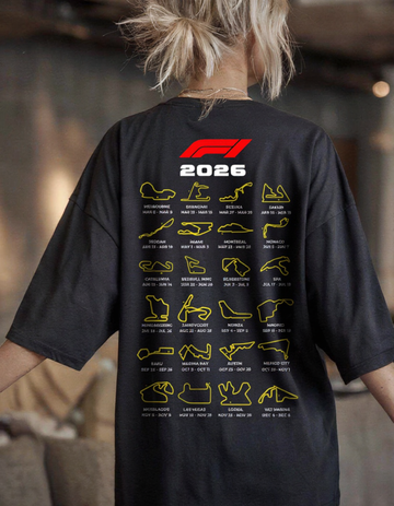 F1 2026 OVERSIZED T-SHIRT
