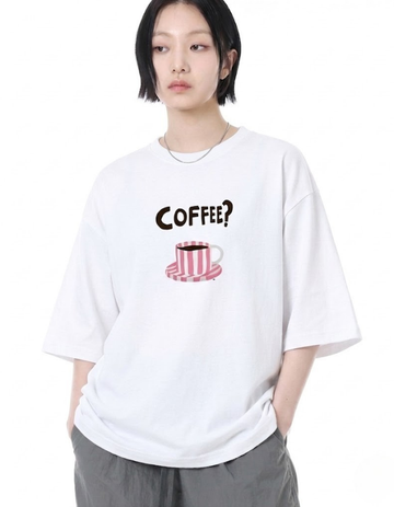 COFFEE? OVERSIZED T-SHIRT