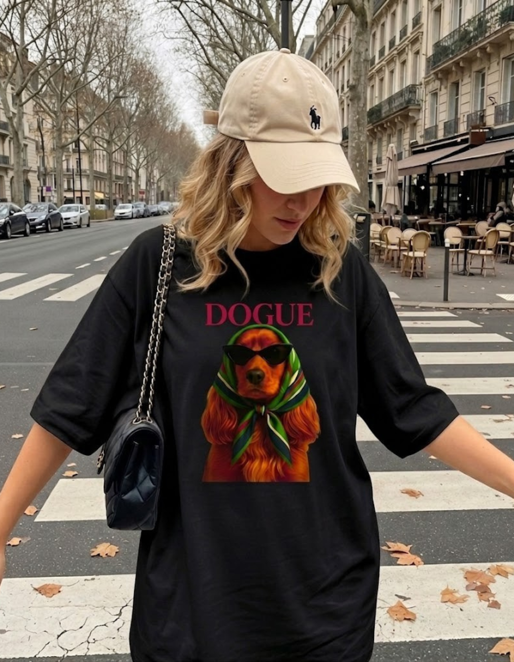 DOGUE COVER OVERSIZED T-SHIRT
