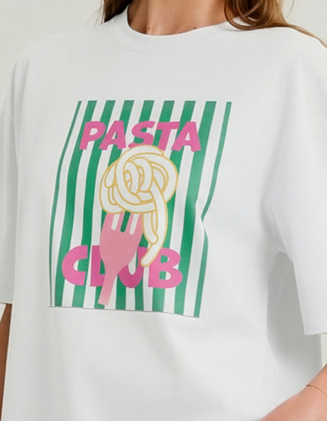PASTA CLUB OVERSIZED T-SHIRT