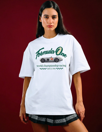 FORMULA 1 RACING OVERSIZED TSHIRT