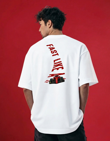 FAST FERRARI OVERSIZED T-SHIRT