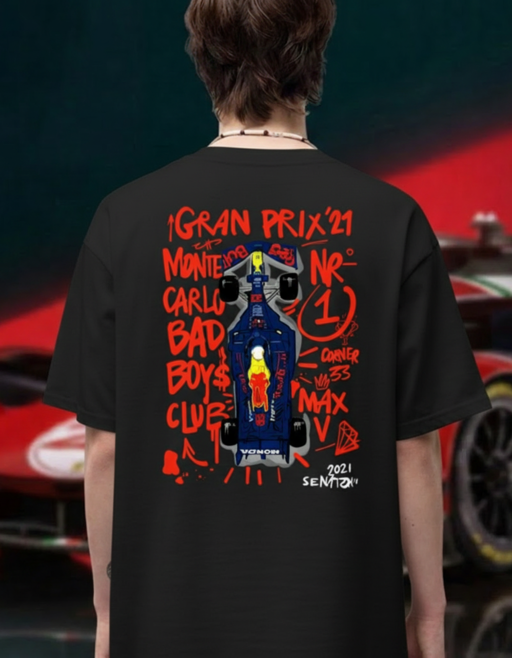 REDBULL 21 OVERSIZED T-SHIRT