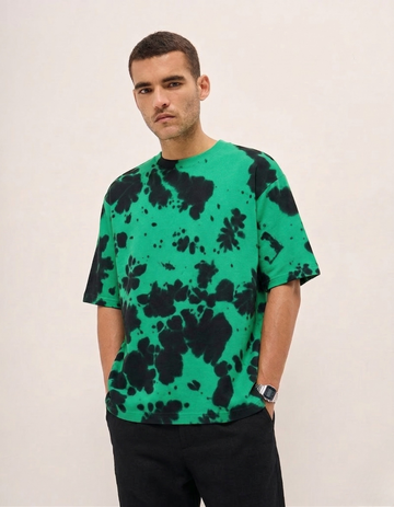 TIE DYE FRENCH TERRY T-SHIRT