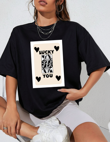 LUCKY OVERSIZED T-SHIRT