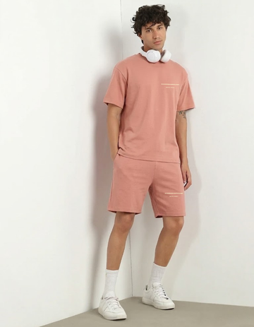 FLAMINGO SOLID CO-ORD SET