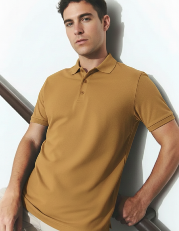 SOLID POLO T-SHIRT