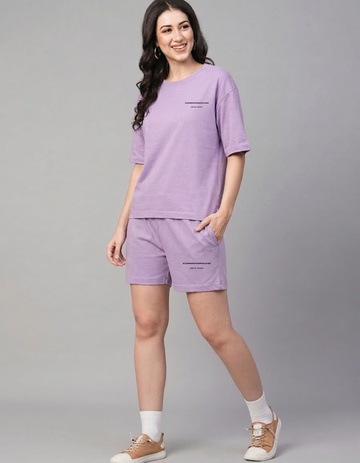 LAVENDER SOLID CO-ORD SET