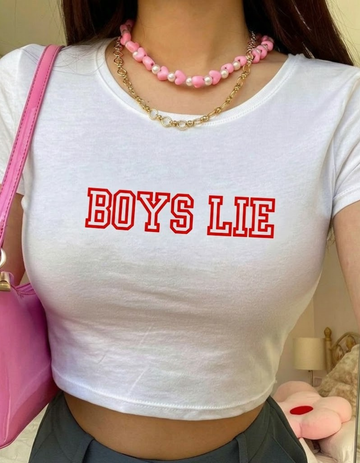 BOYS LIE CROP TOP