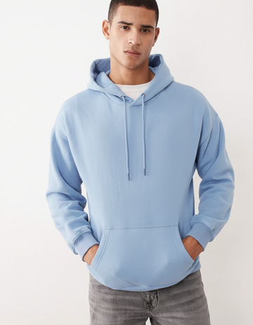 UNISEX BABY BLUE HOODIE