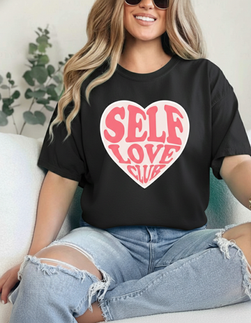 SELF LOVE CLUB OVERSIZED T-SHIRT