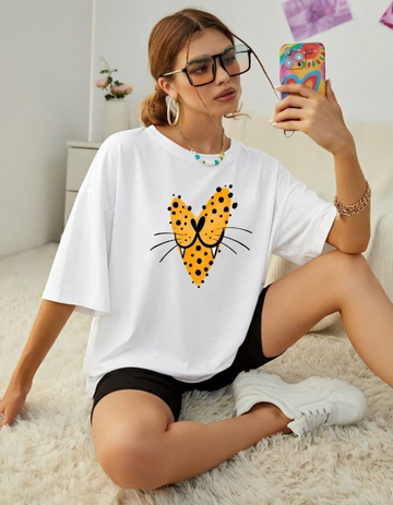 LEOPARDY OVERSIZED T-SHIRT