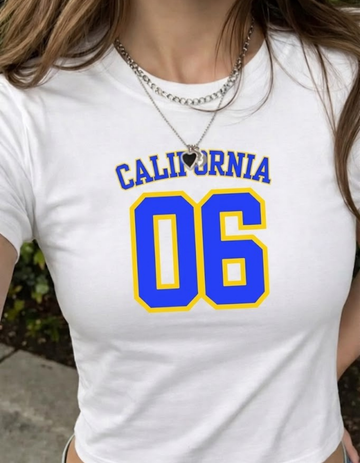 CALIFORNIA CROP TOP