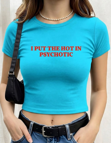 HOT PSYCHO CROP TOP