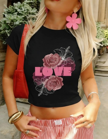 LOVE CROP TOP