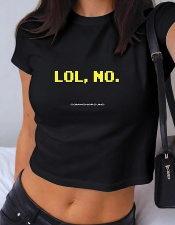 LOL NO CROP TOP