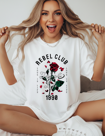 REBEL CLUB OVERSIZED T-SHIRT
