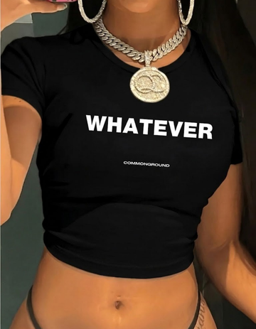 WHATEVER CROP TOP