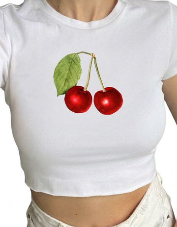 CHERRY CROP TOP