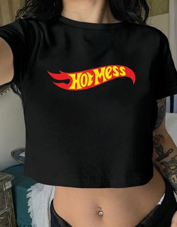 HOT MESS CROP TOP