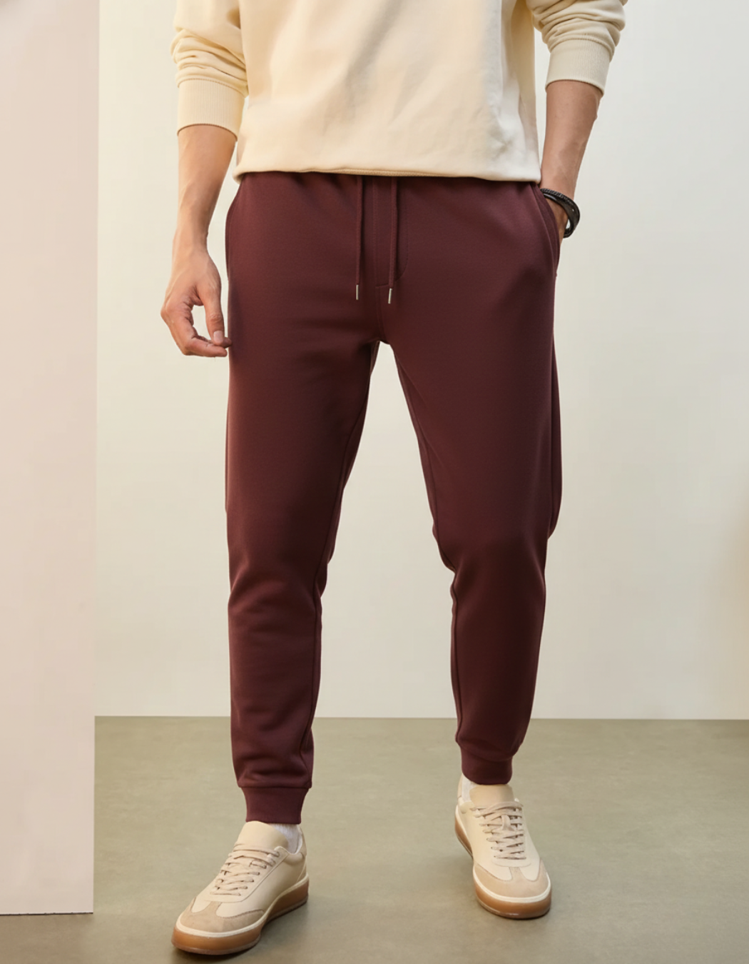 MAROON UNISEX JOGGERS