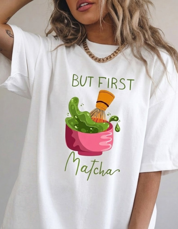 MATCHA OVERSIZED T-SHIRT