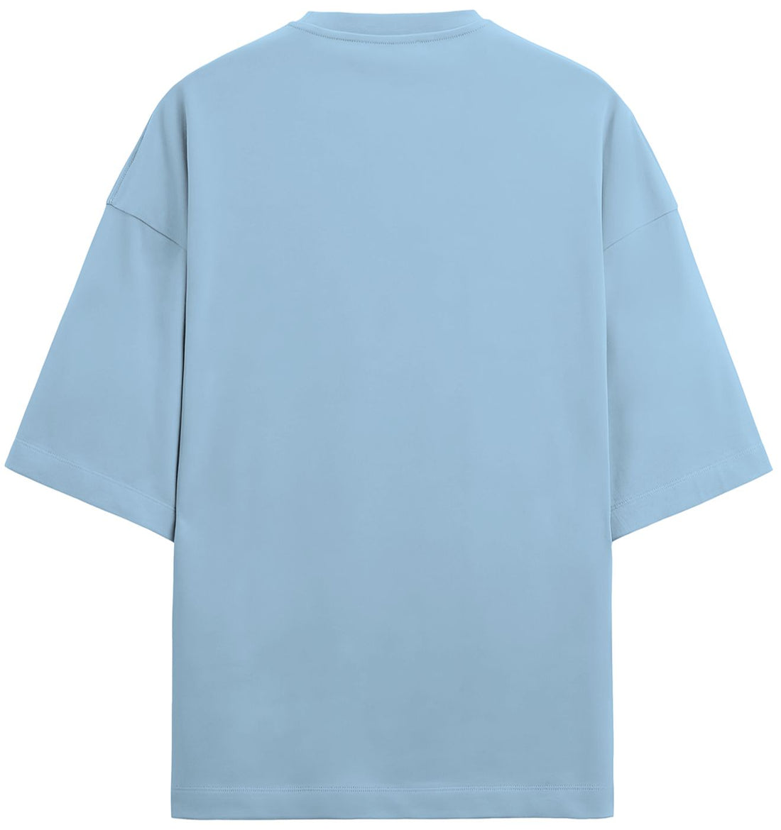 BABY BLUE TERRY OVERSIZED T-SHIRT
