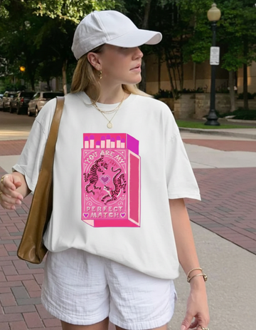 PERFECT MATCH OVERSIZED T-SHIRT