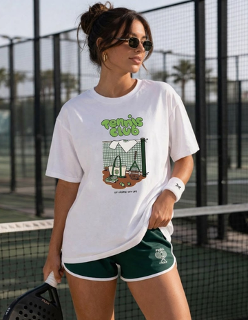 TENNIS CLUB OVERSIZED T-SHIRT
