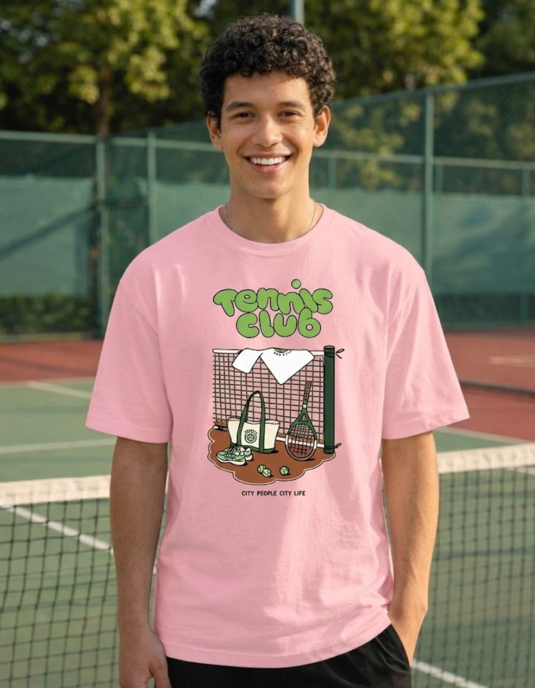 TENNIS CLUB OVERSIZED T-SHIRT