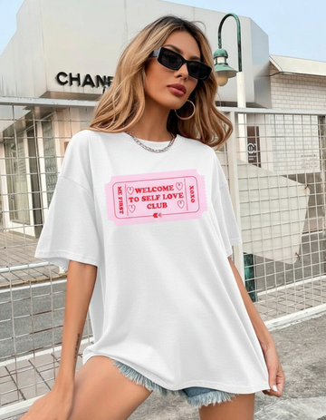 SELF LOVE CLUB OVERSIZED T-SHIRT