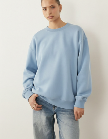 UNISEX BABY BLUE SWEATSHIRT