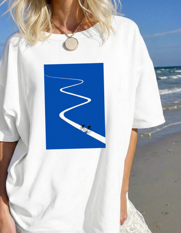 PATH LESS TRAVELLED OVERSIZED T-SHIRT