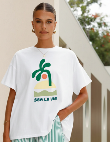 SEA LA VIE OVERSIZED T-SHIRT