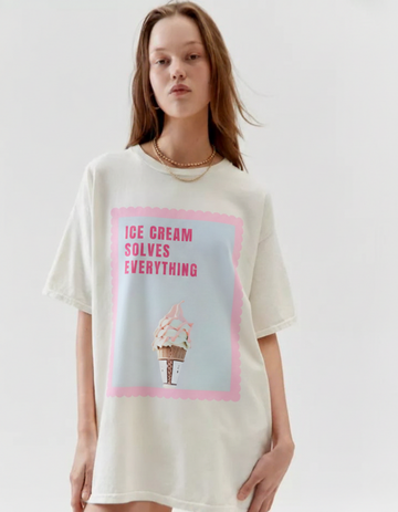 ICE CREAM OVERSIZED T-SHIRT