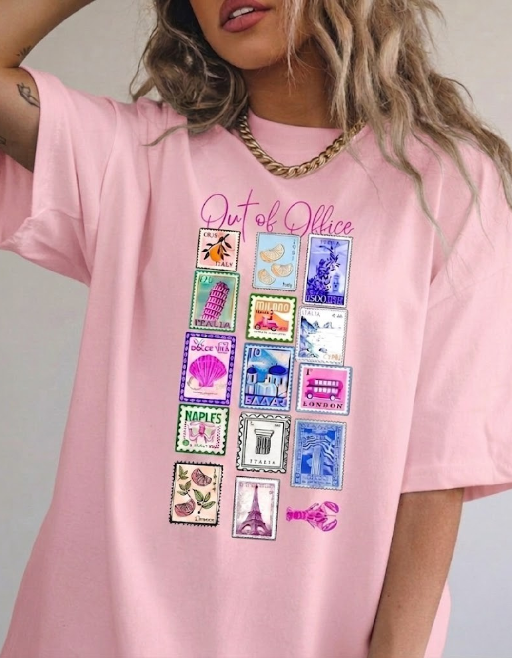 OUT OF OFFICE OVERSIZED T-SHIRT
