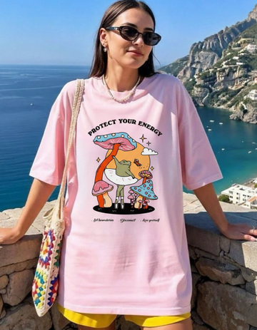 PROTECT YOUR ENERGY OVERSIZED T-SHIRT