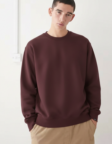 UNISEX MAROON SWEATSHIRT