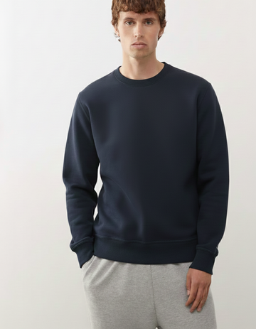UNISEX NAVY BLUE SWEATSHIRT