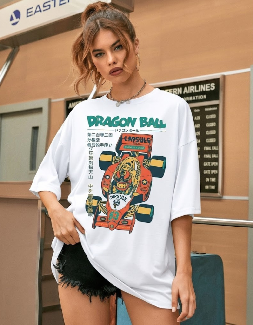 DRAGONBALL F1 OVERSIZED T-SHIRT