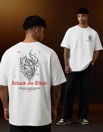 ATTACK ON TITAN OVERSIZED T-SHIRT