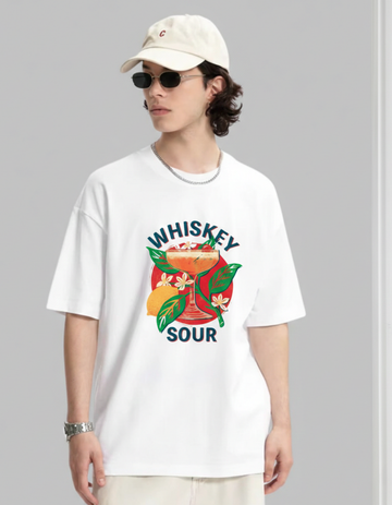 WHISKEY SOUR OVERSIZED T-SHIRT