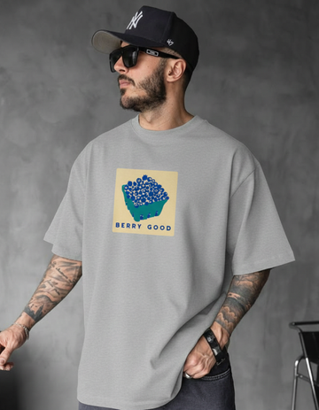 BERRY GOOD OVERSIZED T-SHIRT